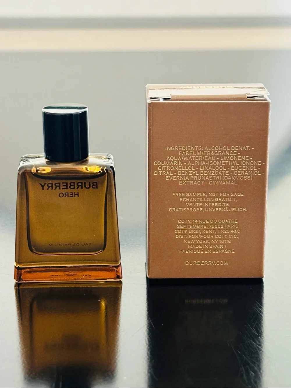 Mini Burberry Hero EDP Sample 5 mL